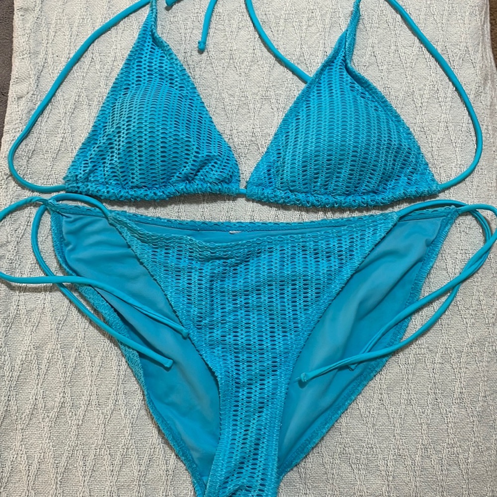 2pc Turquoise Opi Bikini
